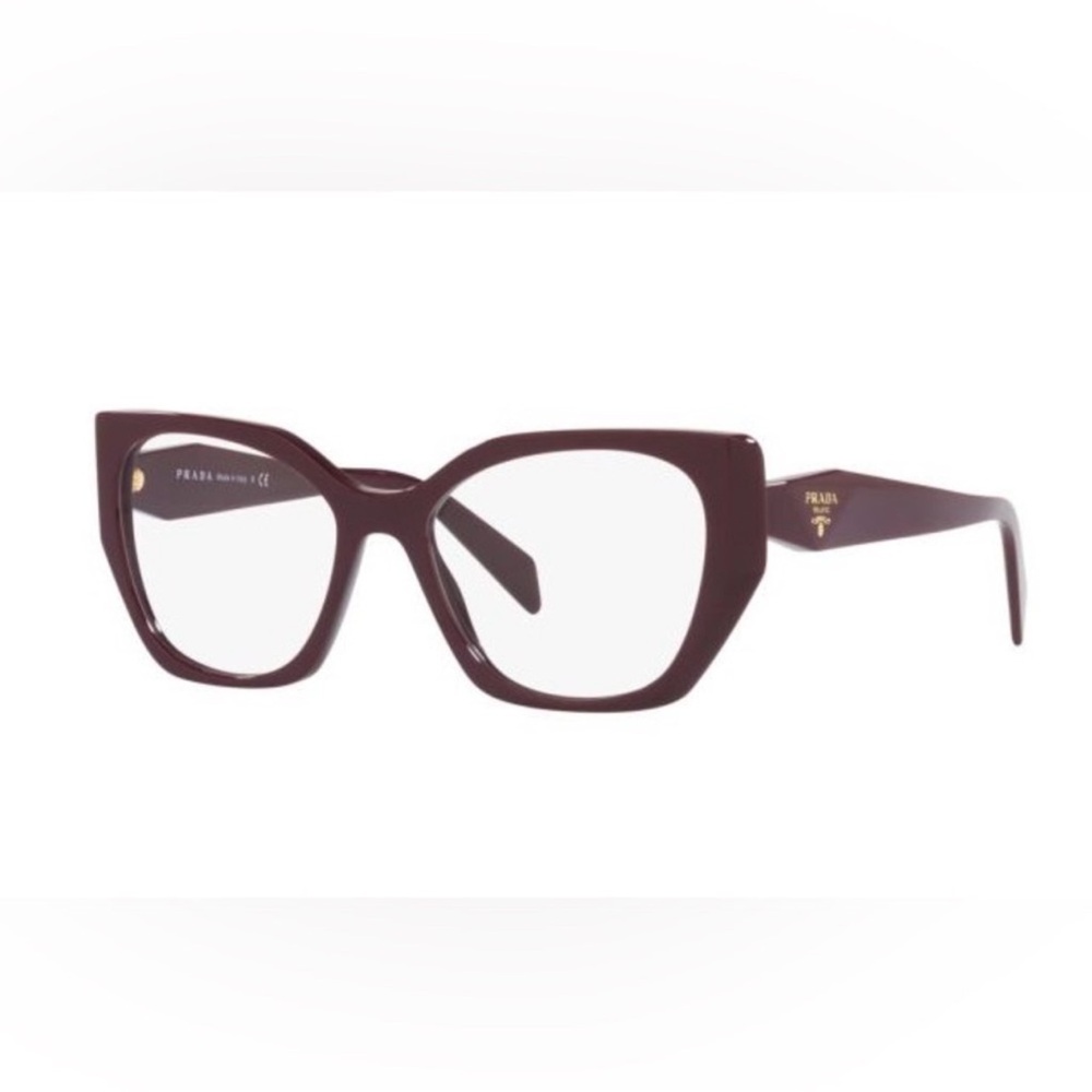 Prada garnet Rx eyeglasses